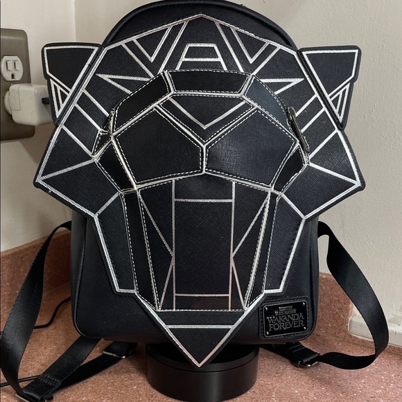 Loungefly Black Panther Geometric Backpack